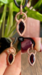 Dainty Garnet Pendants ❤️