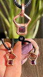 Dainty Garnet Pendants ❤️
