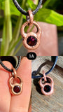 Dainty Garnet Pendants ❤️