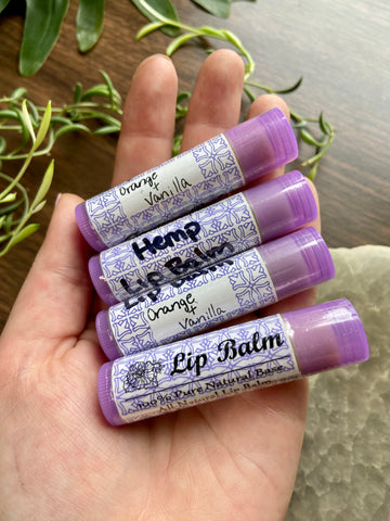 Orange & Vanilla Hemp Lip Balm🌿